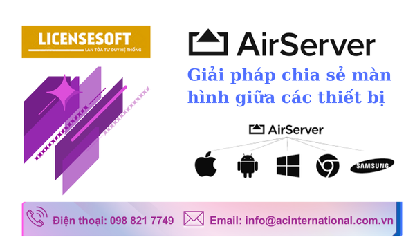 AirServer: Giải pháp chia sẻ màn hình giữa các thiết bị