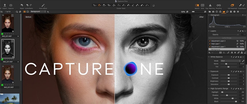 Capture One UI