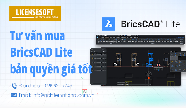 BricsCAD Lite LicenseSoft