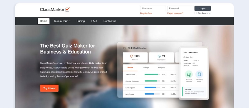 ClassMarker