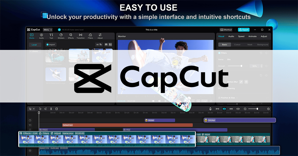 CapCut Banner