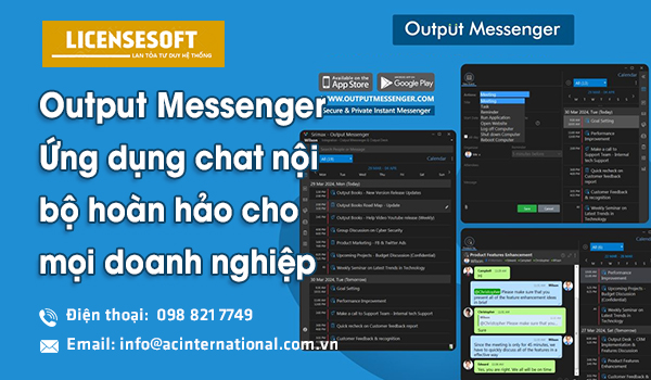 Output Messenger bản quyền