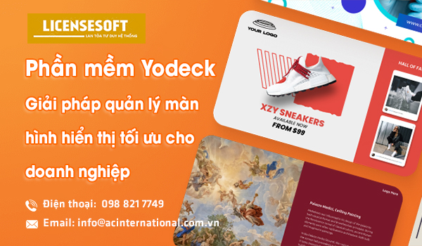 Yodeck bản quyền