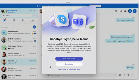 Skype dừng hoạt động