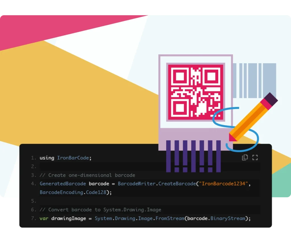 tạo barcode ironbarcode