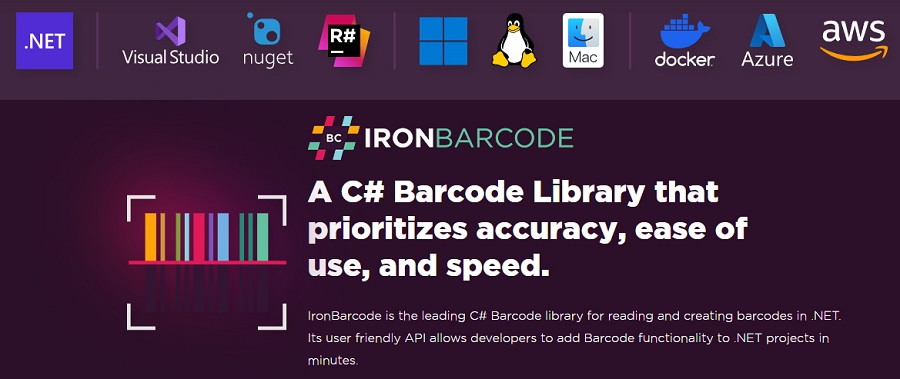 Phần mềm IronBarcode