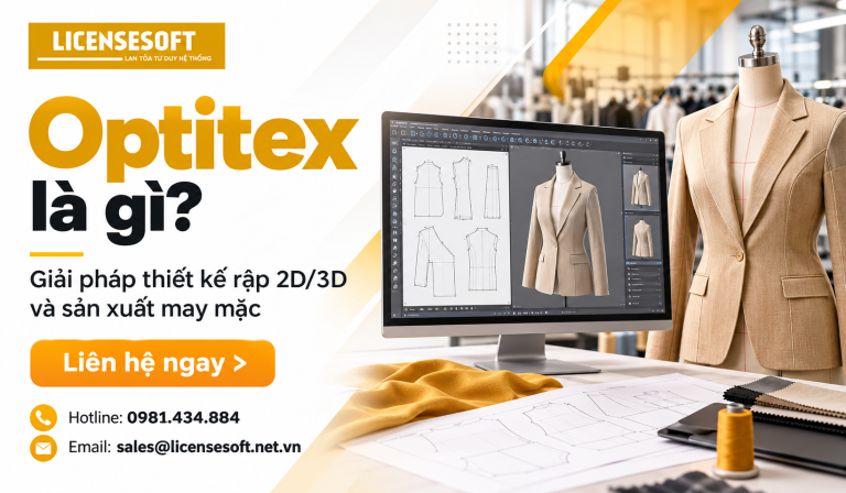 Optitex - Giải pháp thiết kế may mặc 2D 3D