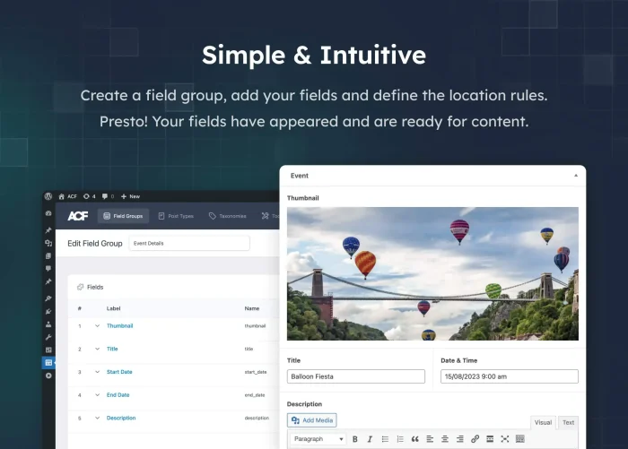 ACF Pro WordPress Website